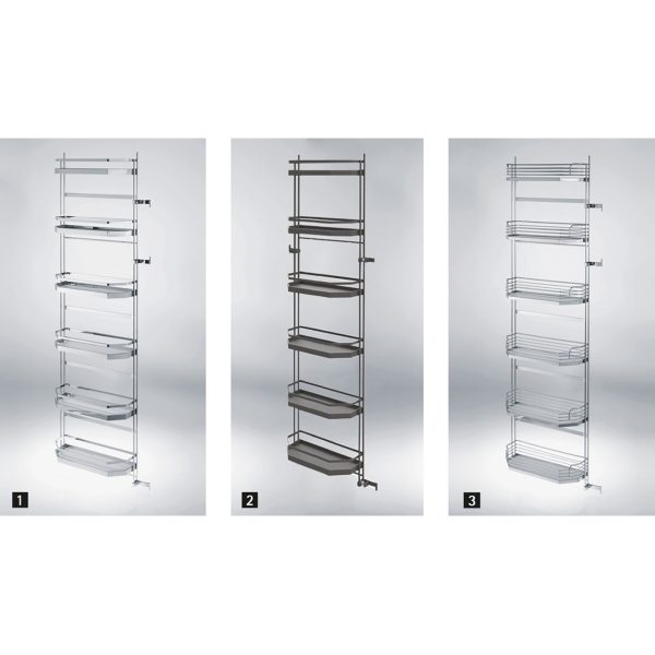 Dur.plaukts Dispensa Duo 600/170 A.STYLE antracīts